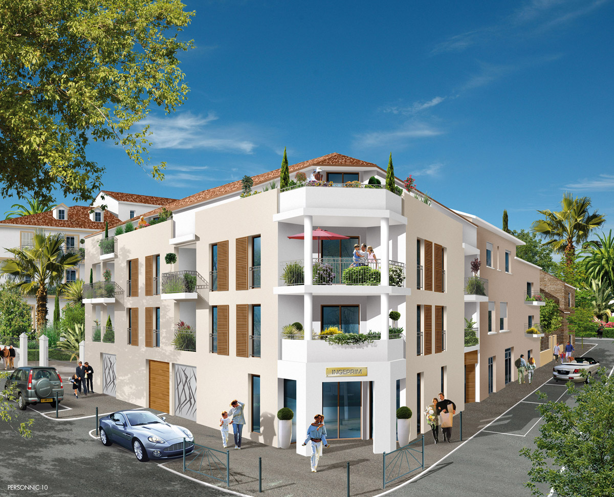 Programme immobilier neuf à Hyères centre ville : La Villa Crivelli (var 83400)